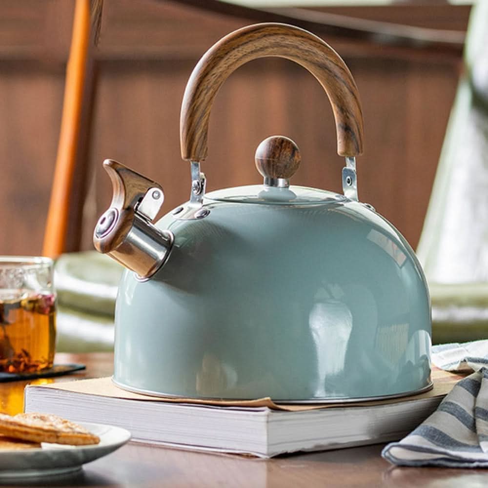 STEAMORA – 3L Whistling Kettle Stainless Steel Heat Resistant Handle