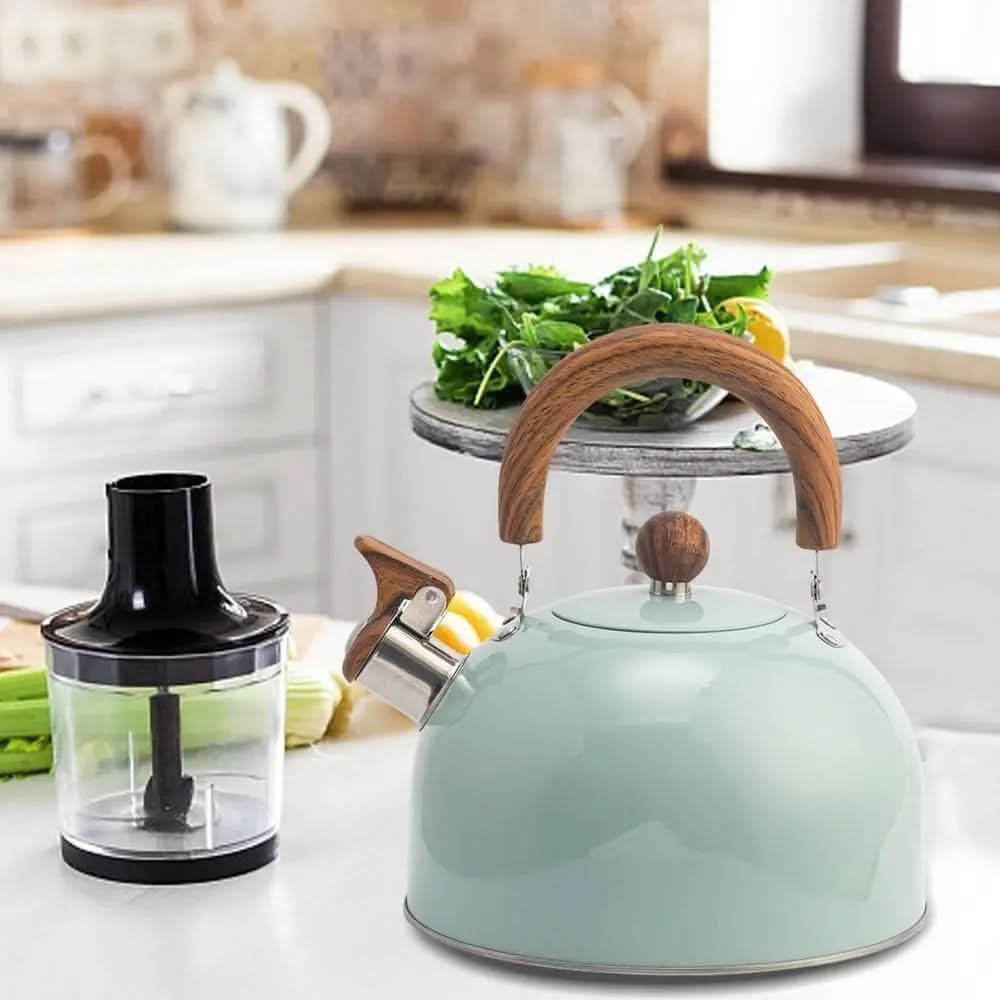 STEAMORA – 3L Whistling Kettle Stainless Steel Heat Resistant Handle