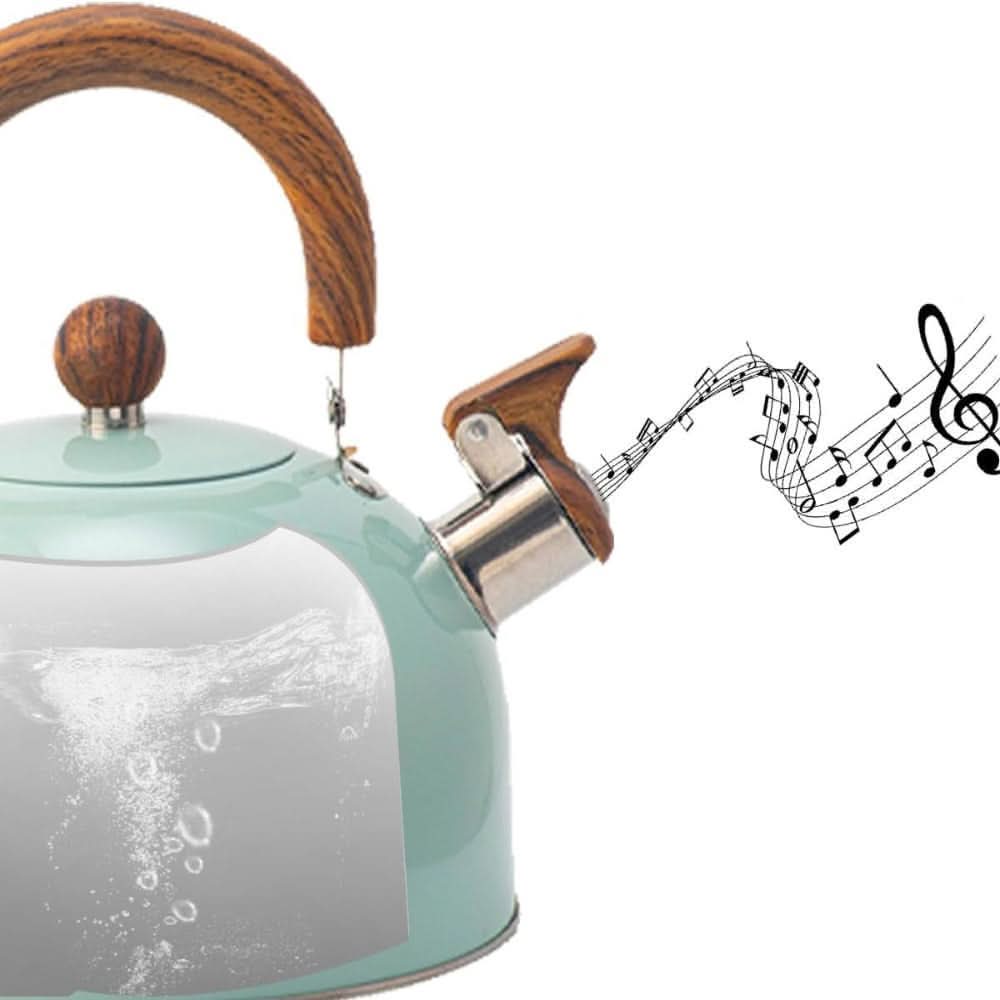 STEAMORA – 3L Whistling Kettle Stainless Steel Heat Resistant Handle