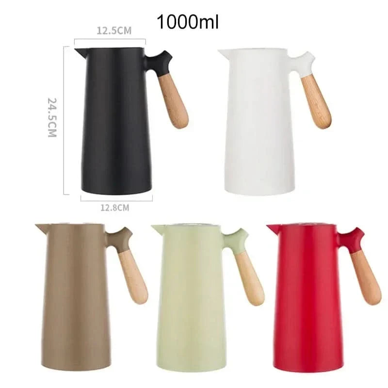 TIMBERTHERM – Insulated Kettle with Modern Wooden Accent