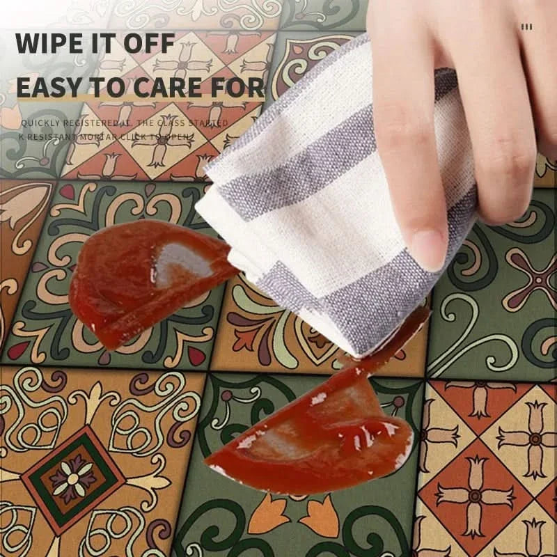 BREWLIVA – Retro Coffee Maker Mat for Kitchen Counter Protection