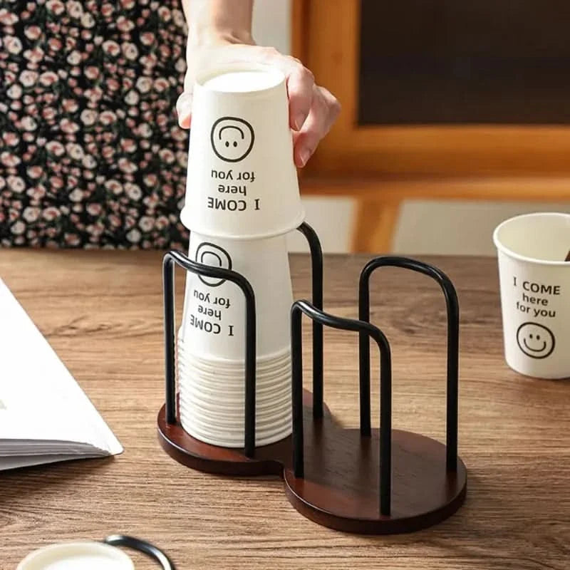 CUPNEST – Bamboo Cup Holder Stand