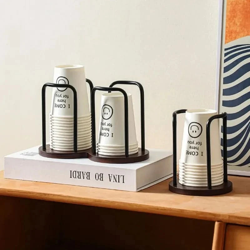 CUPNEST – Bamboo Cup Holder Stand