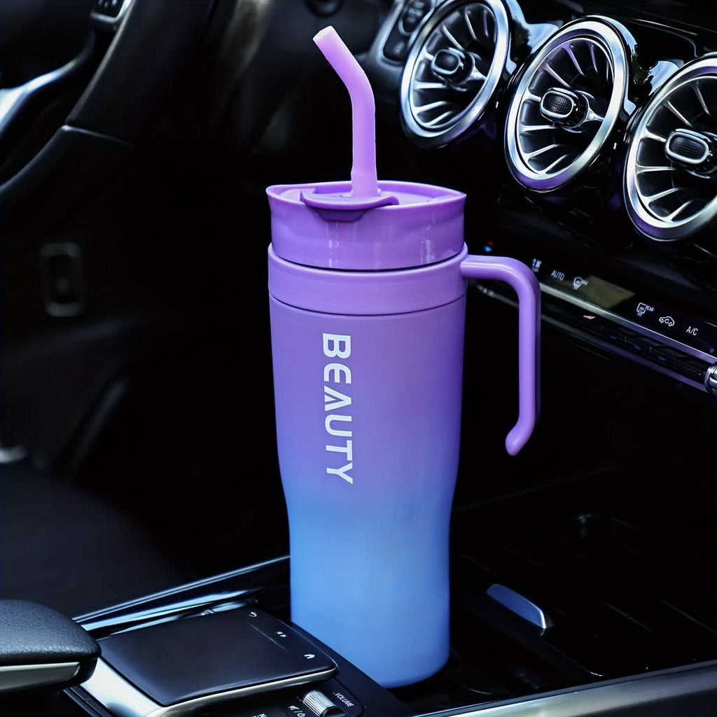 MAXHYDR – Large Capacity Straw Tumbler Cup